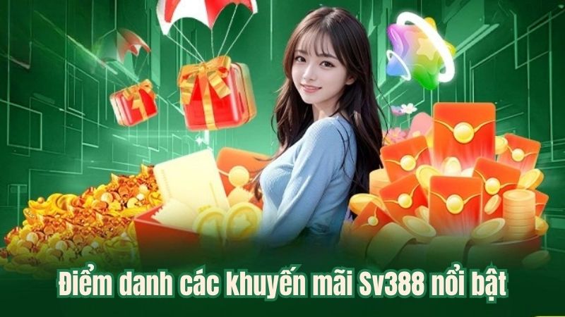 Điểm danh các khuyến mãi Sv388 nổi bật